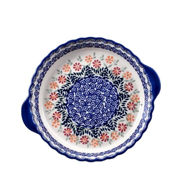 Marigolds Pie Plate