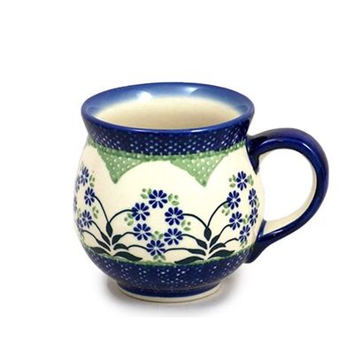 Forget Me Nots Bubble Mug - Lrg Forget Me Nots Bubble Mug - Lrg