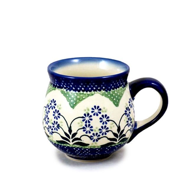 Forget Me Nots Bubble Mug - Med Forget Me Nots Bubble Mug - Med