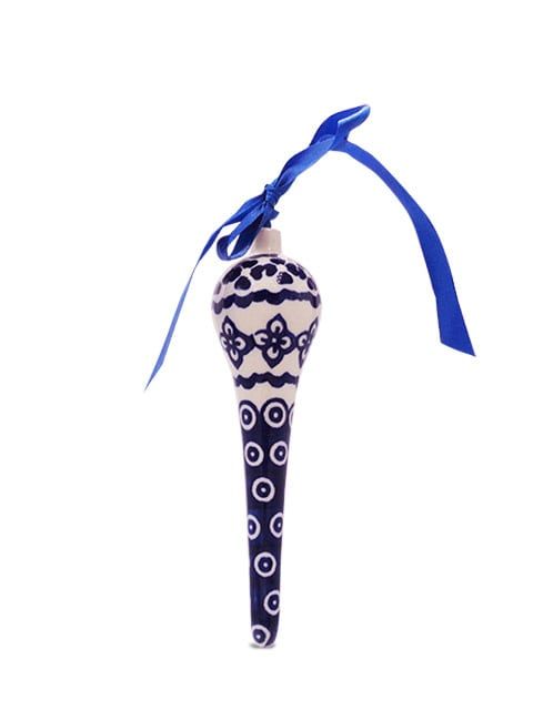 Diamond Lattice Icicle Ornament