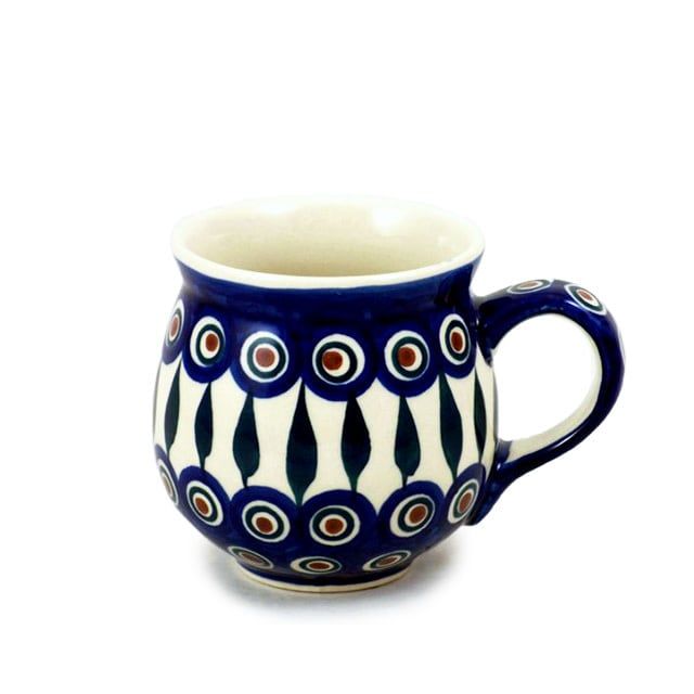 Peacock Bubble Mug - Med Peacock Bubble Mug - Med