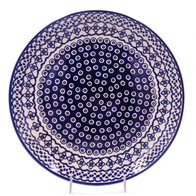 Diamond Lattice Dinner Plate 28