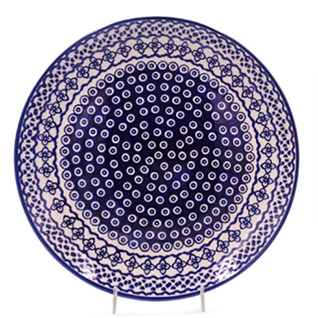 Diamond Lattice Dinner Plate 28
