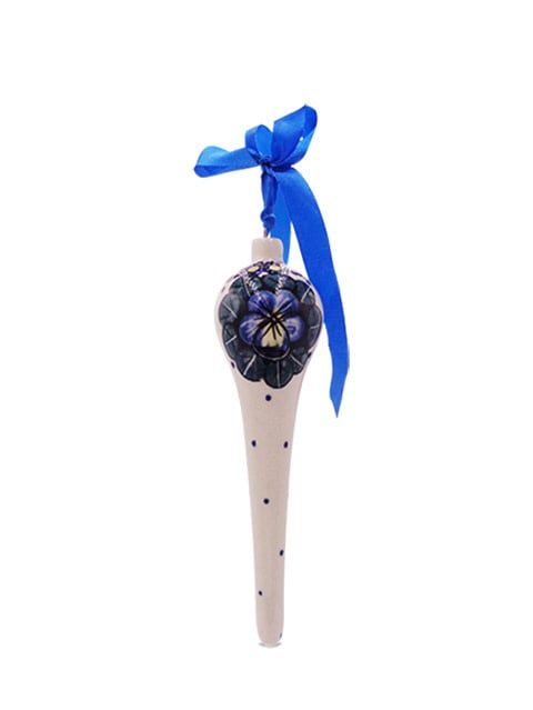 Pansies Icicle Ornament Pansies Icicle Ornament