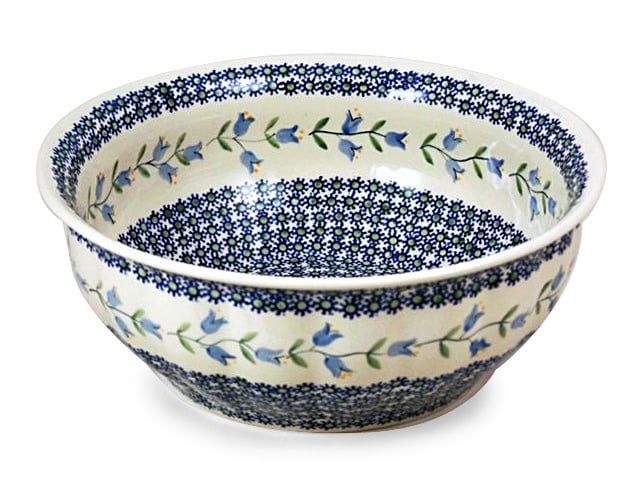 Bell Flower F30 Fluted Serving Bowl