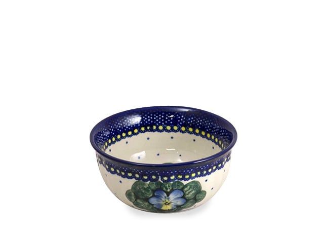 Pansies F15 Fluted Cereal Bowl