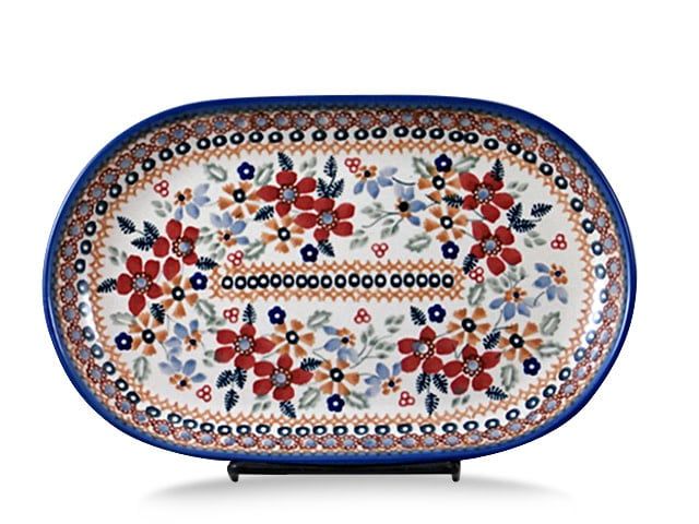 Posies Oval Tray - Sm Posies Oval Tray - Sm