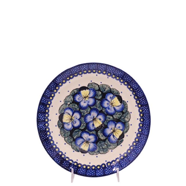 Pansies Salad Plate 22