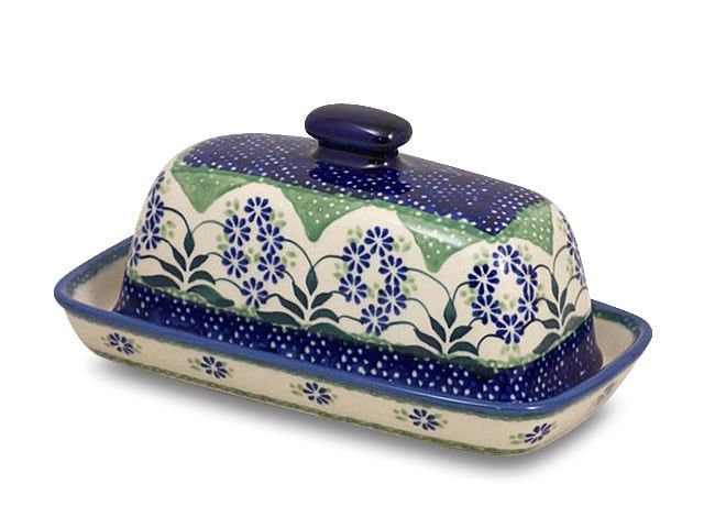 Forget Me Nots Butter Dish Forget Me Nots Butter Dish