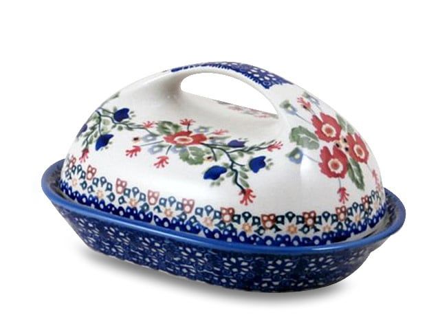 Lidia Butter Dish w/ Handle