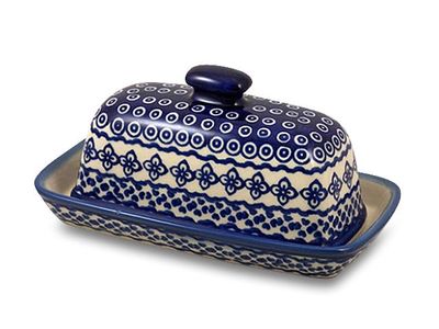 Diamond Lattice  Butter Dish