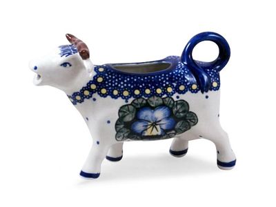 Pansies Cow Creamer Pansies Cow Creamer