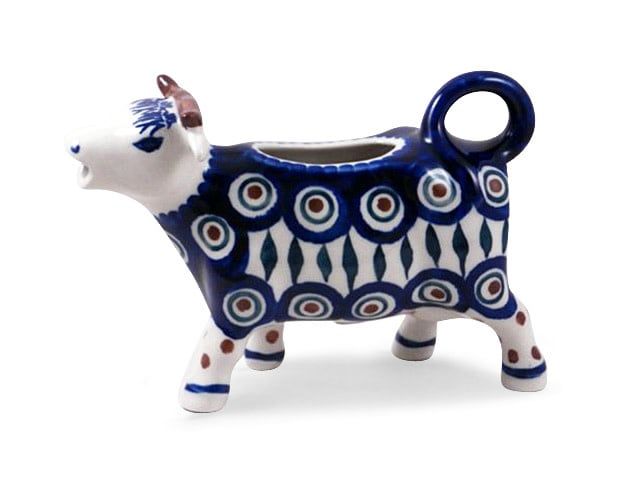 Peacock Cow Creamer