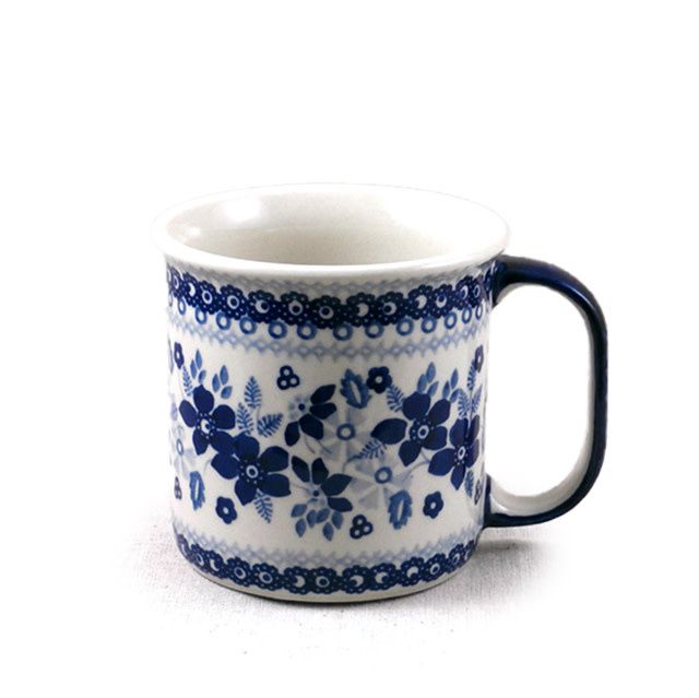 Indigo Garden Straight Mug Indigo Garden Straight Mug