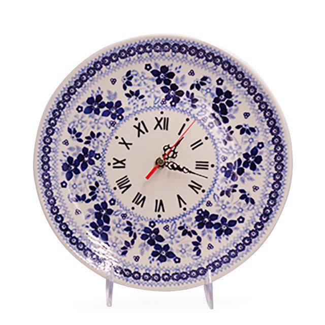 Indigo Garden Wall Clock A Indigo Garden Wall Clock A