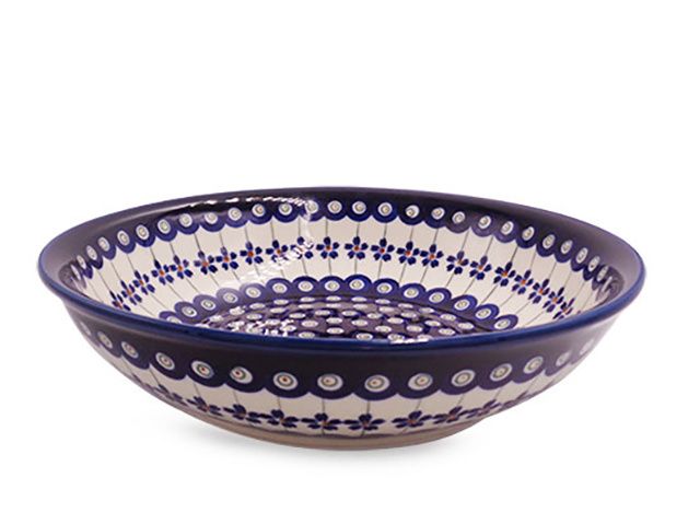 Floral Peacock 10" Serving Bowl
