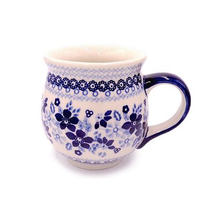 Indigo Garden Bubble Mug - Lrg Indigo Garden Bubble Mug - Lrg