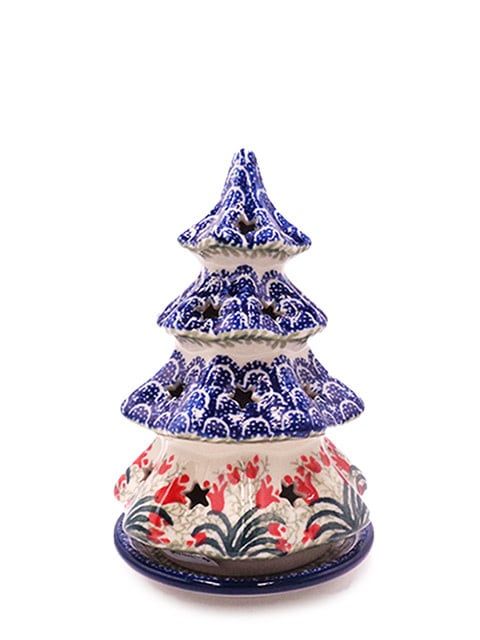 Crimson Bells Christmas Tree Luminary - 7 Crimson Bells Christmas Tree Luminary - 7"