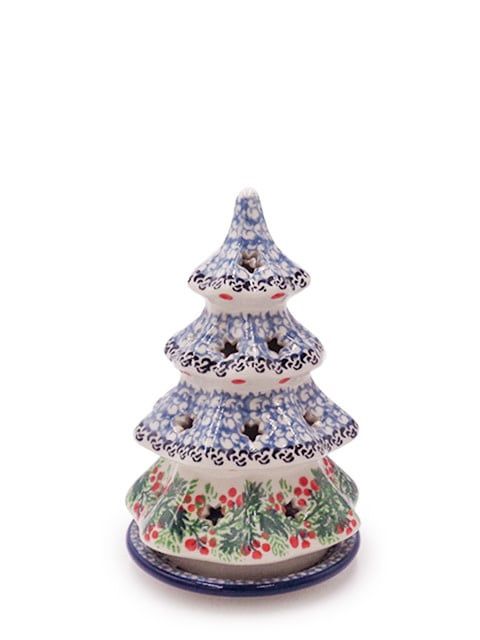 Holly Berry 6 Holly Berry 6" Christmas Tree Luminary