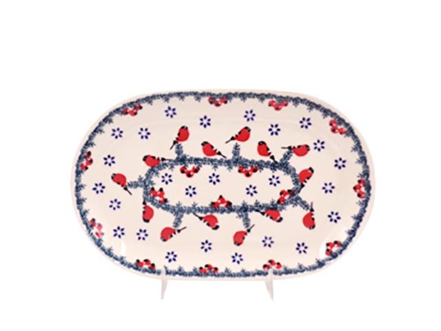 Carolers Oval Tray - Sm