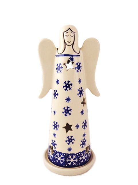 Snowflake Illuminated Angel - Lrg Snowflake Illuminated Angel - Lrg