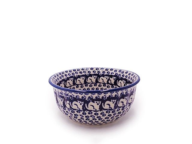 Jack's Cat F15 Fluted Cereal Bowl