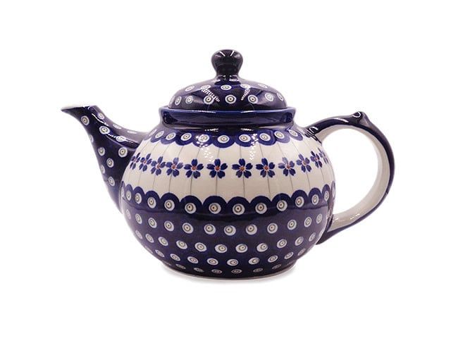 Floral Peacock Teapot