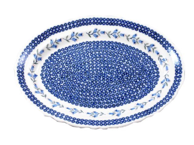 Bell Flower Scalloped Basia Platter