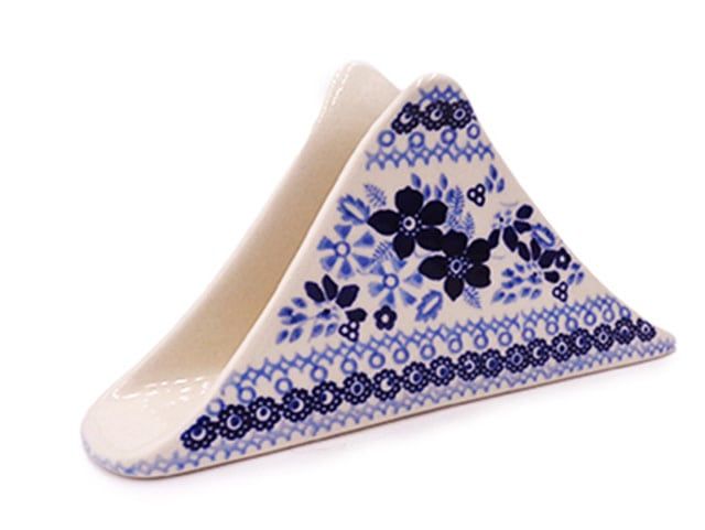 Indigo Garden Triangular Napkin Holder