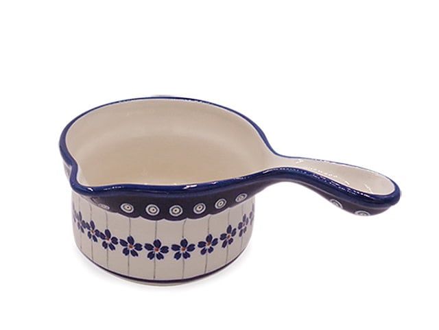 Floral Peacock Sauce Server