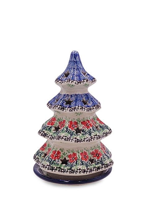 Maraschino Christmas Tree Luminary - 7 Maraschino Christmas Tree Luminary - 7"