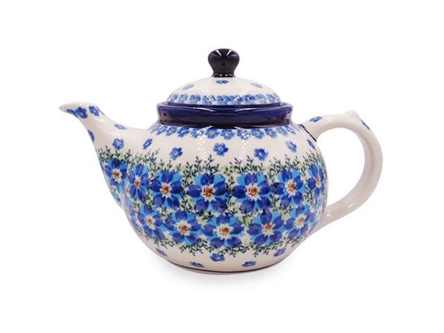 Modern Floral Teapot