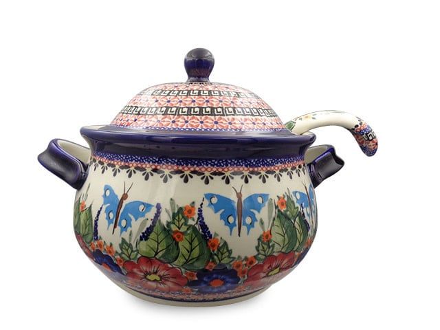 Butterfly Kisses Soup Tureen