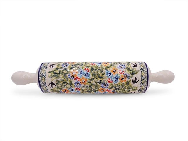 Black Birds Fly Rolling Pin