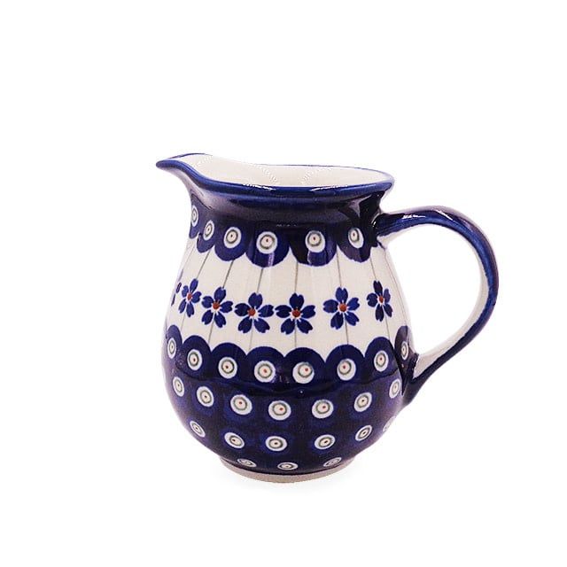 Floral Peacock Creamer