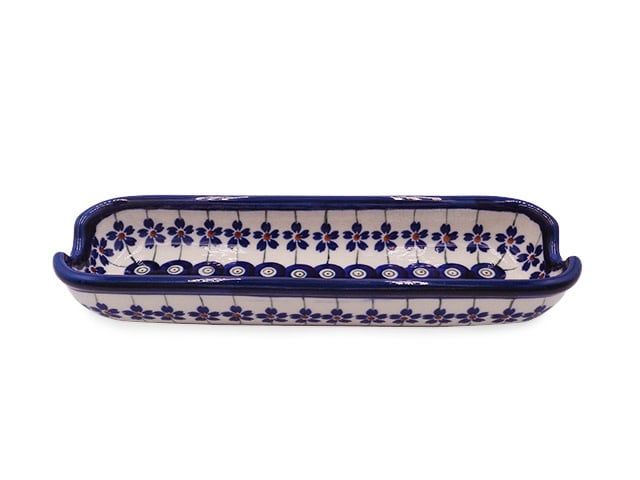 Floral Peacock Corn Holder Floral Peacock Corn Holder