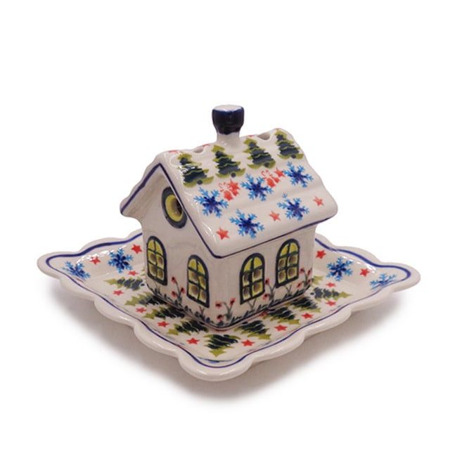 Jingles Luminary House & Plate Jingles Luminary House & Plate