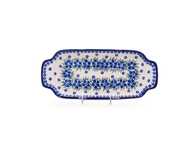 Modern Floral Rectangular Tray - Sm