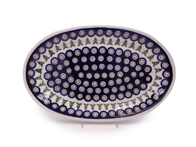 Christmas Trees Oval Platter Christmas Trees Oval Platter