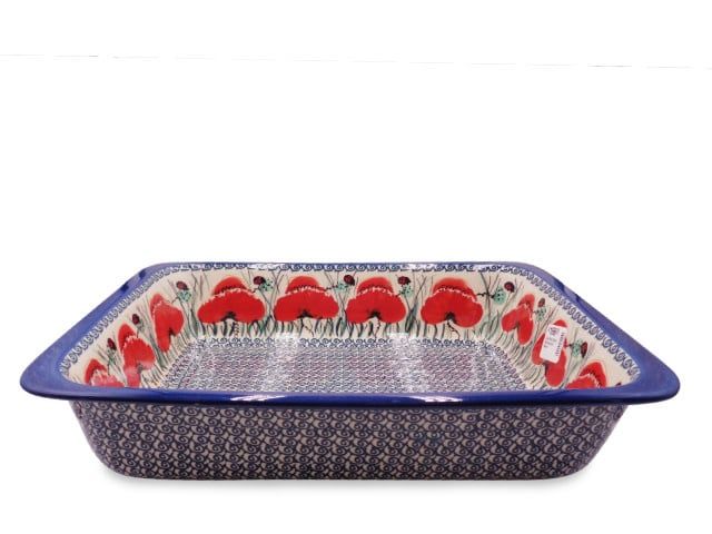 Lady Bug Deep Rectangular Baker