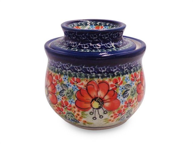 Poppy Charm Butter Keeper