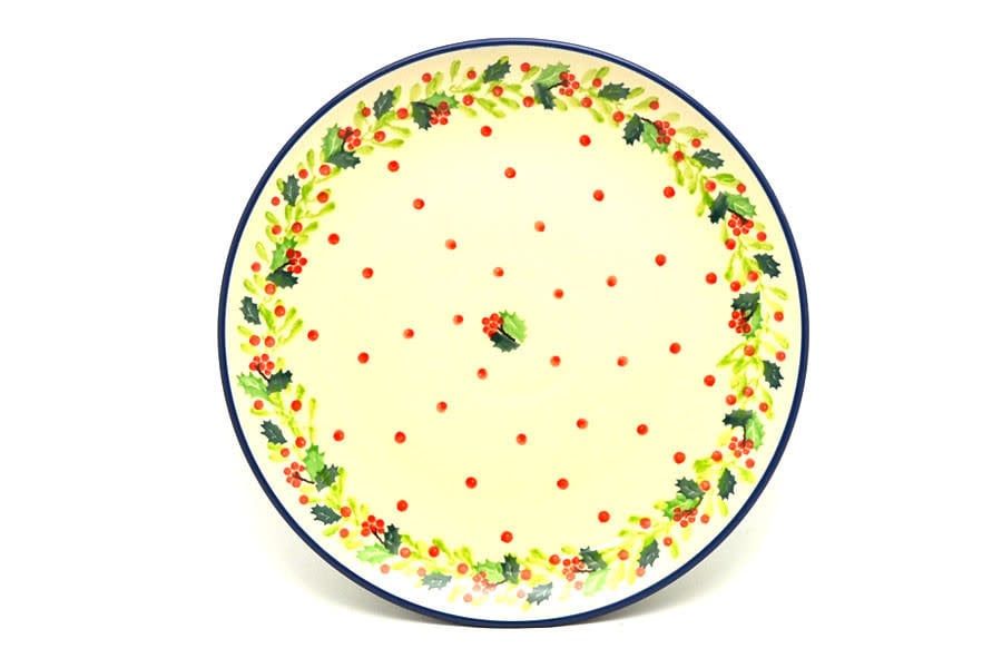 Christmas Holly Dinner Plate