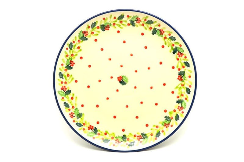 Christmas Holly Dinner Plate