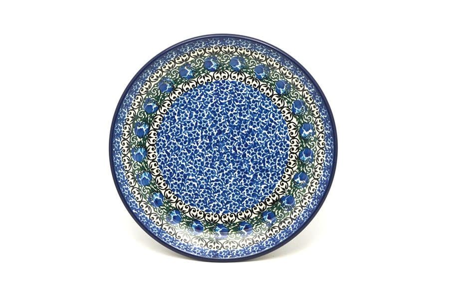 Peacock Feather Dessert Plate