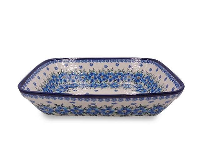 Modern Floral Rectangular Baker