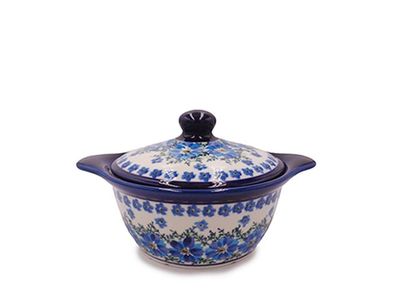 Modern Floral Covered Soup Cup