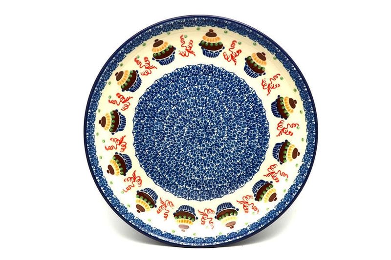 Cupcakes Rimmed Plate