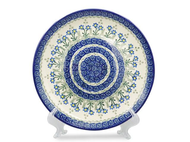 Blue Spring Daisy Dinner Plate