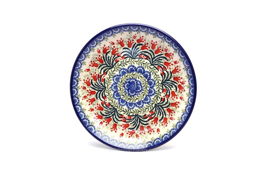 Crimson Bells Dessert Plate Crimson Bells Dessert Plate