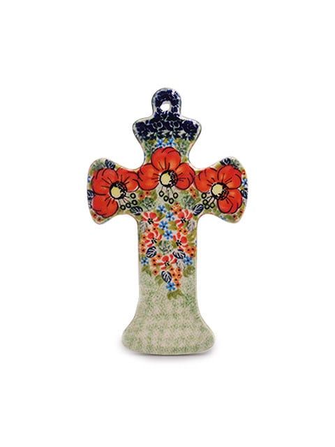 Poppy Charm Cross